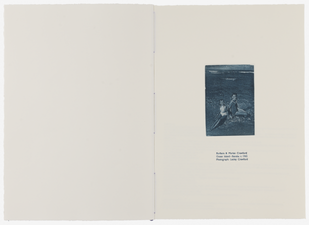 Picturing the Island, Marian Crawford artist book, Ocean Island