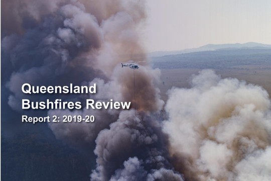 Queensland Bushfires Review2019-2020 cover