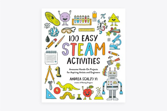 100 Easy STEAM Activities book