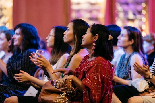audience at state library of queensland
