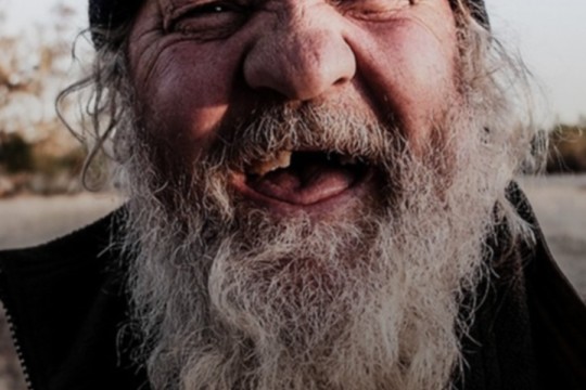 Camel musterer Artie, also known as 'The Wizard', on Charlotte Plains Station near Cunnamulla, Queensland, 2014