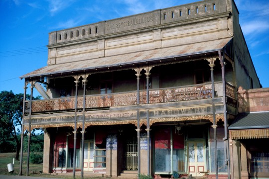 Thorp’s building in Ravenswood, Queensland, 1985