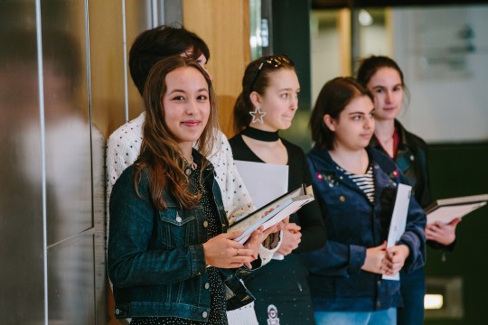 Young writers at the Young Writers awards