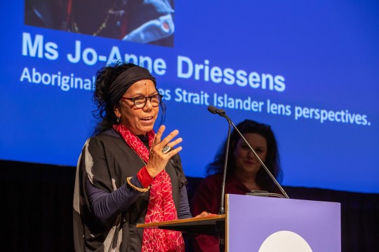 The 2021 Mittelheuser Scholar-in-Residence was awarded to Ms Jo-Anne Driessens for her project Aboriginal and Torres Strait Islander lens perspectives.