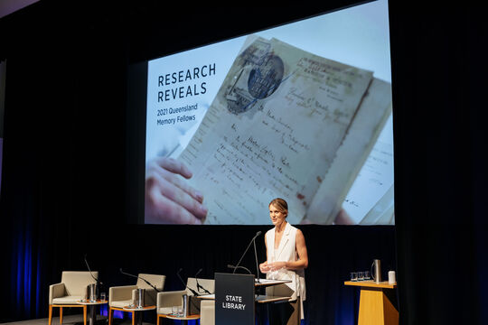 MC for Research Reveals 2023 - Kat Feeney.