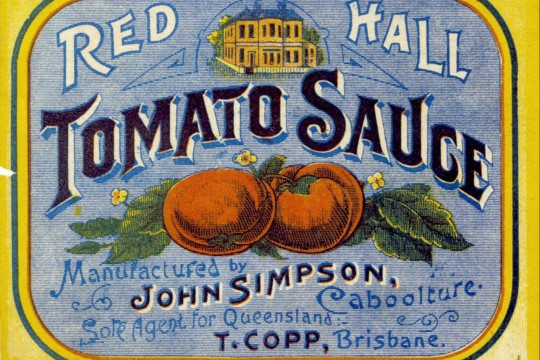Red Hall Tomato Sauce label 