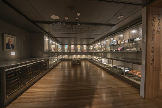 Australian Library of Art Showcase, level 4