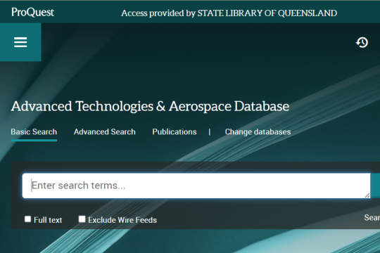 Aerospace database