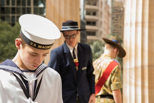 ANZAC Day Commemoration for students