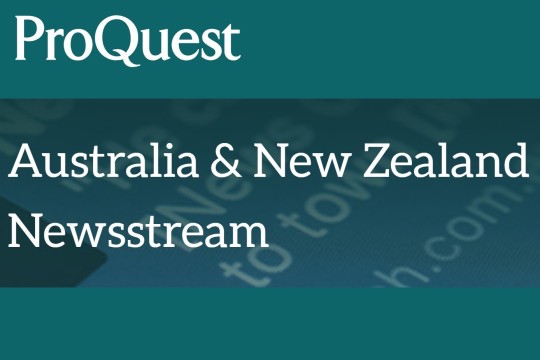 Australia & New Zealand Newsstream logo