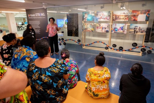 Opening of 20 Years Strong: Indigenous Knowledge Centres. Photo by Lewis James Media