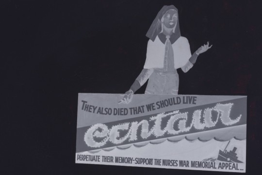 Centaur Memorial Fund for Nurses Advertising Negative 1948