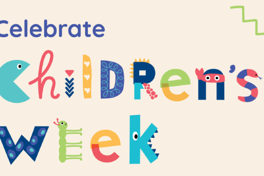 Celebrate Childrens Week Banner image