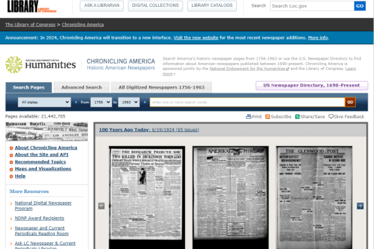 Chronicling America