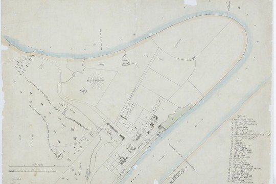 Layout of Brisbane Town Moreton Bay 20 September 1839