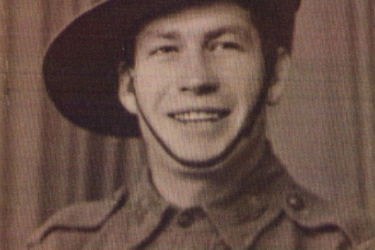 Portrait of Ernest Duncan in uniform