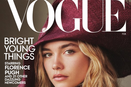 Front cover of Vogue magazine, February 2020 