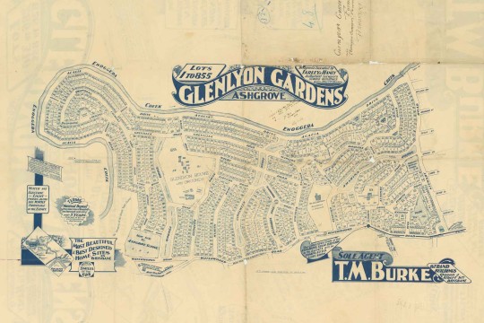 Plan of allotments to be sold.