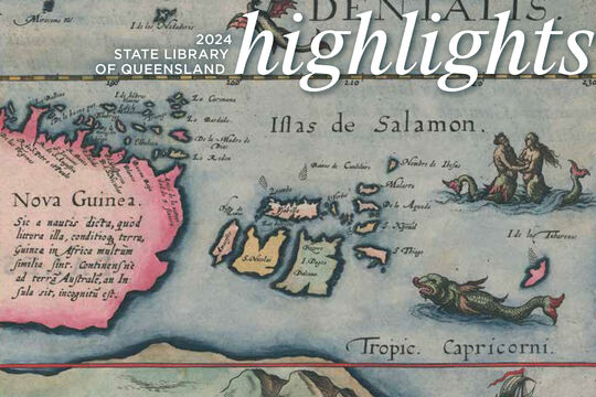 2024 State Library of Queensland Highlights cover