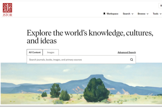 JSTOR database