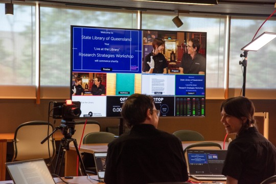 'Live at the Library' Research Strategies workshop