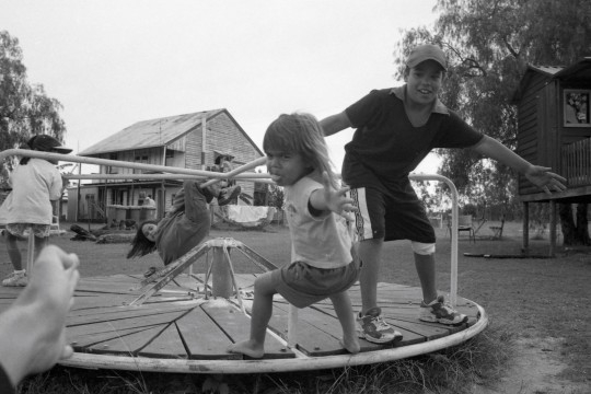 Jo-Anne Driessens-1998-Children Play on a merry-go-round
