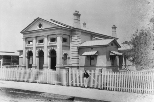 Old Court House Mackay ca 1902