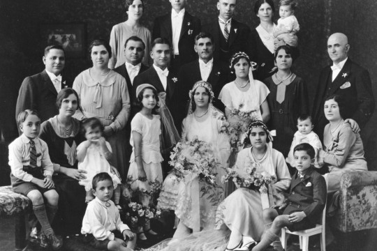 Wedding of Mick Londy in Toowoomba in 1932