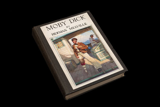 Moby Dick by Herman Melville, illustrated by Mead Schaeffer