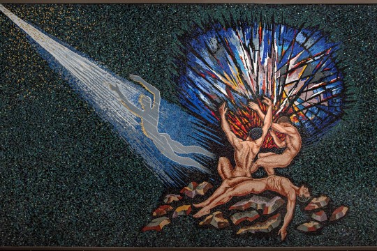 Don Ross Mosaic Anzac Square