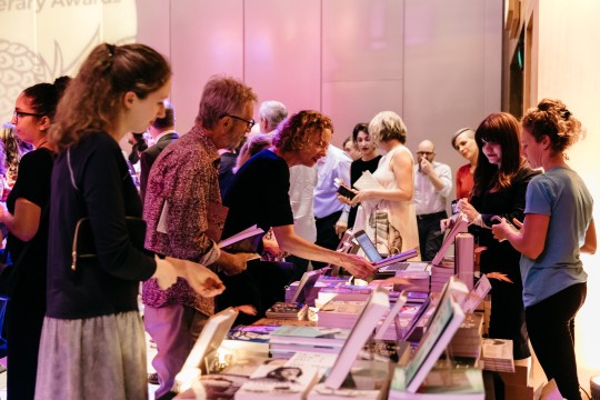 Library Shop stall at Queensland Literary Awards 2019