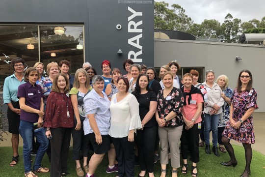 RLQ staff at Brisbane PD