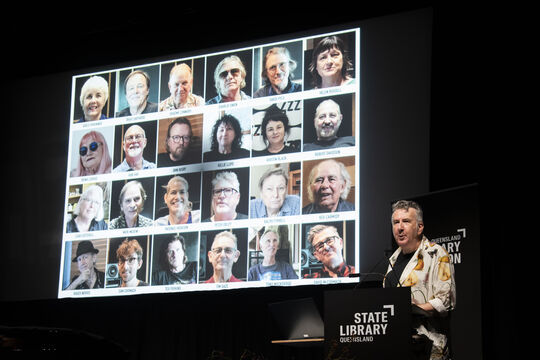 Dr John Willsteed, 2024 John Oxley Library Fellow at Research Reveals 2025.