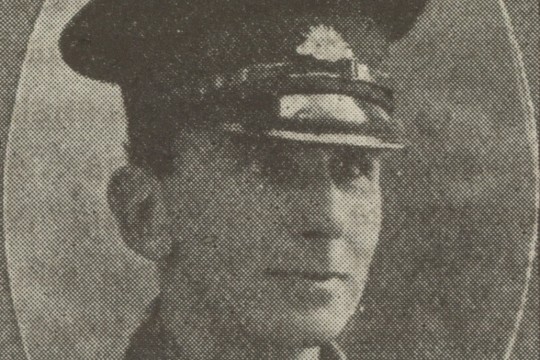 Head and shoulders portrait of Rev G Green taken from The Queenslander 1914