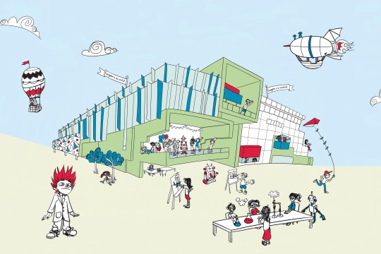 illustration of Fun Palace