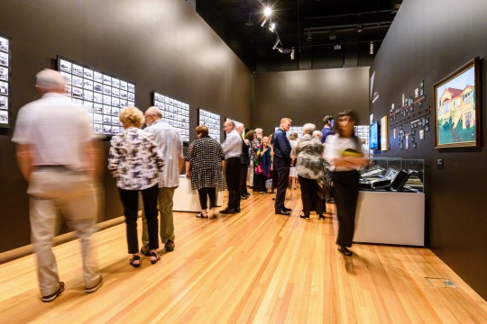 Home exhibition opening in the State Library of Queensland Photo by Joe Ruckli