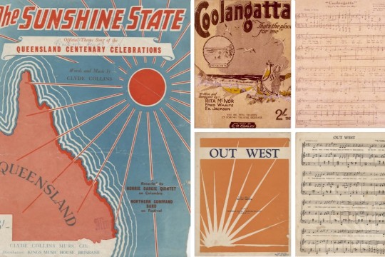 Queensland song covers and sheet music