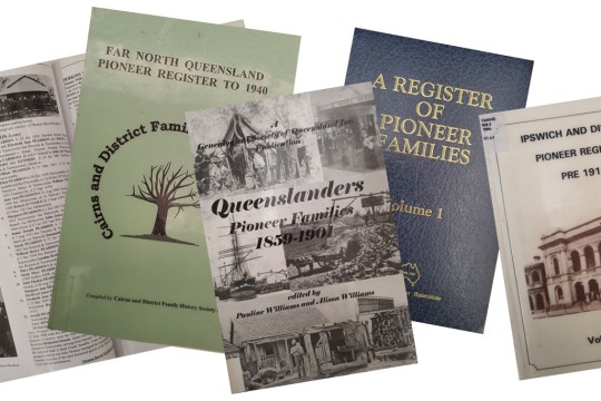 Five Pioneer Registers from State Librarys collection
