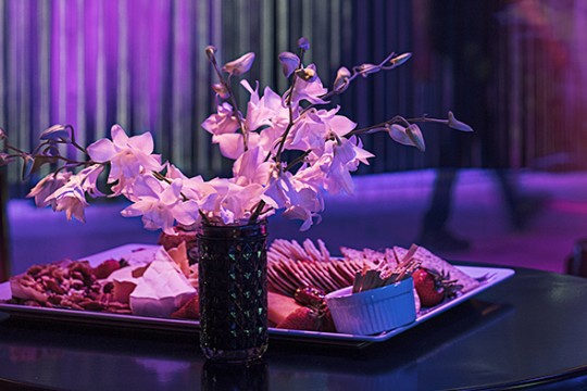 A display of hors d'oeuvres, one of the catering options available at State Library