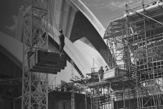 Construction of the Sydney Opera House