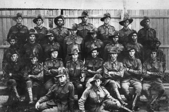 1st Reinforcements Queensland to Egypt, 1918
