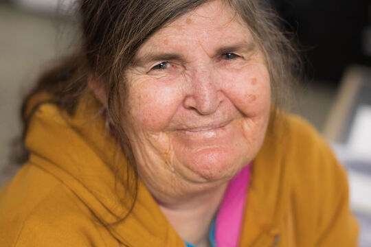 Portrait of Colleen Stevenson smiling at the camera.