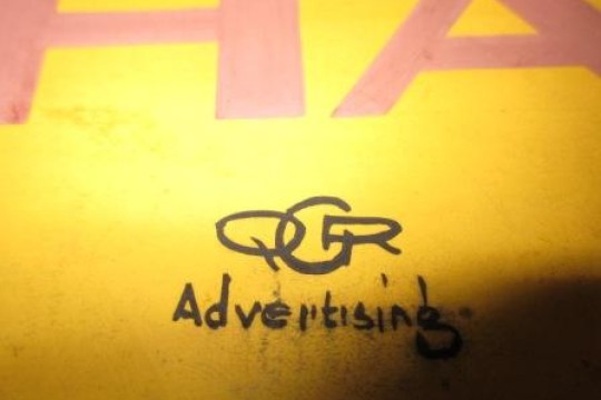 QR Advertising logo in ca 1915