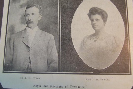 M 884 J H Tyack Papers - Mayor of Townsville - contains telegrams greeting cards State Library of Queensland