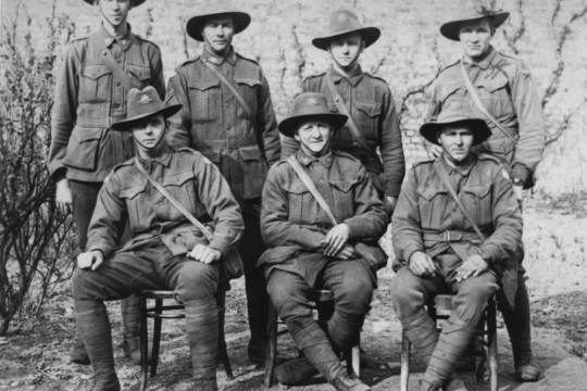 Australian soldiers, World War One
