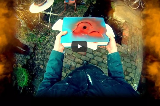 Screenshot of Guy Begbie's lecture about his short film Orange Rumba