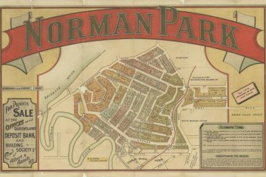Real estate map of Norman Park