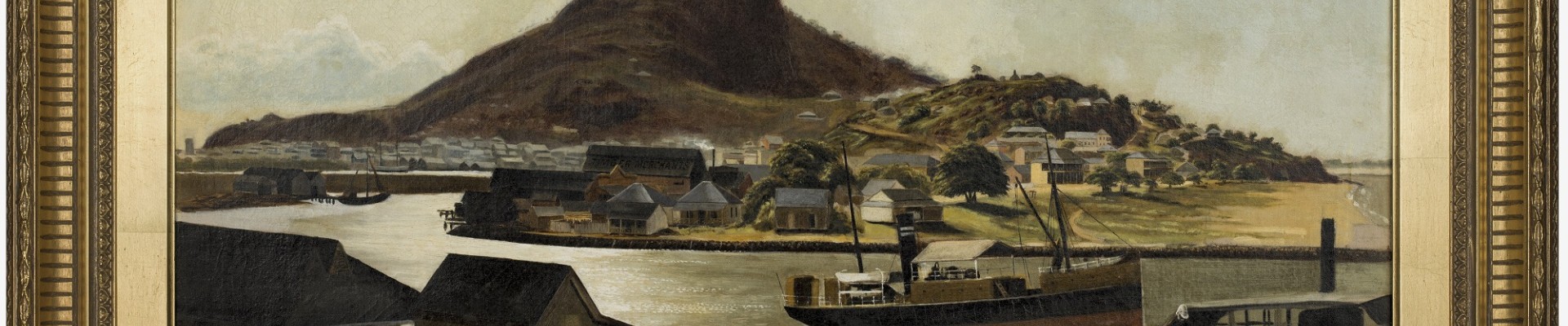 Edward Bevan Castle Hill Townsville painting 1886
