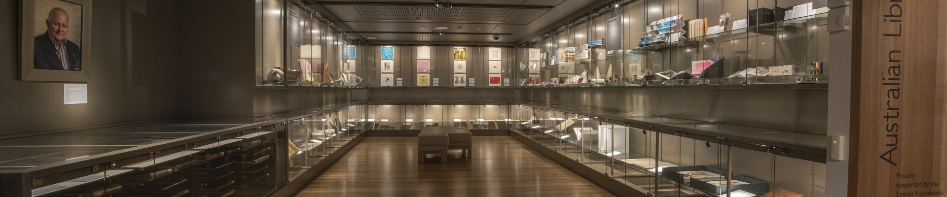 Australian Library of Art Showcase level 4