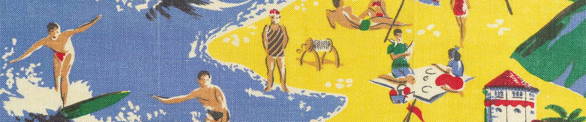 Gold Coast 0464a Glenn R Cooke Souvenir Textiles Collection John Oxley Library State Library of Queensland